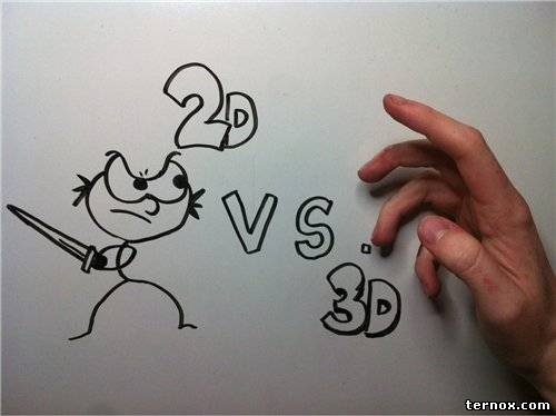 2D vs 3D